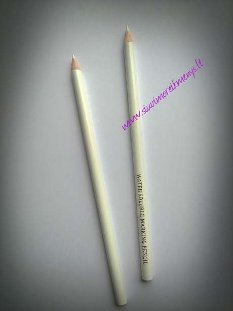 Išplaunamas žymėjimo pieštukas, baltos sp.