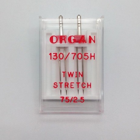 Dvigubos adatos TWIN STRETCH 75, 2.5 mm tarpelis