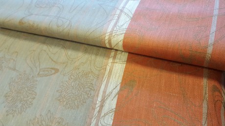 Dekoratyvinis lino audinys staltiesėms 10c295