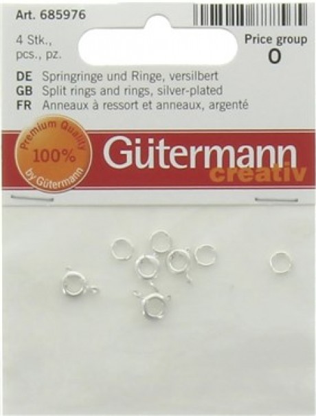 Gutermann užsegimai 6 mm, 685976