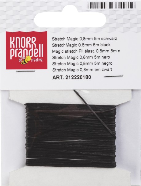 Knorr prandell elastinis siūlas juodas 212220180