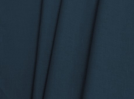 Lino audinys drabužiams, namų tekstilei, atraižos sp. tamsiai mėlyna 08c341