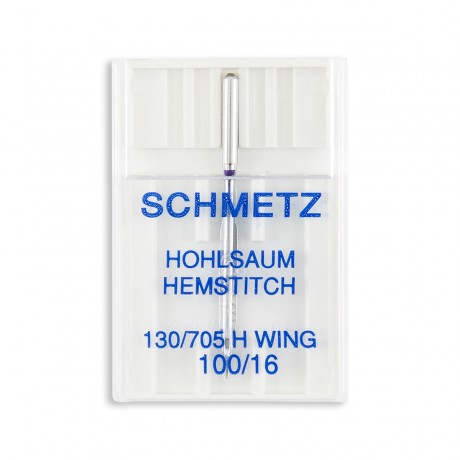 SCHMETZ Hemstitch Wing 100/16 sparnuota adata buitinei siuvimo mašina